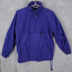 Vintage Fila 90s Anorak Pullover Jacket Packable Hoodie  XL